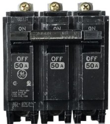 BREAKER THQB 3 X 50A 120/240V GE