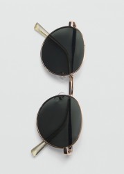 Gafas de sol metálicas redondas