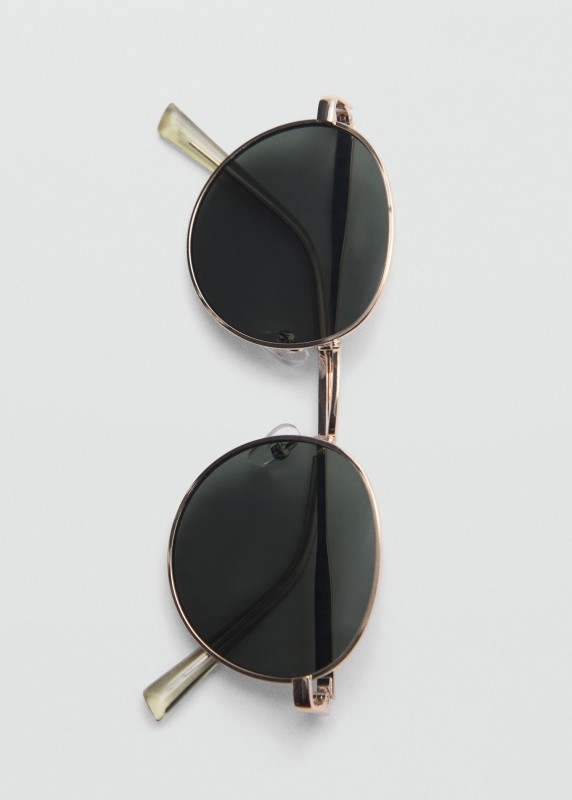Gafas de sol metálicas redondas