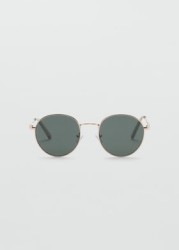 Gafas de sol metálicas redondas