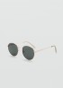 Gafas de sol metálicas redondas
