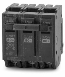 BREAKER THQL 3 X 80A 240V GE