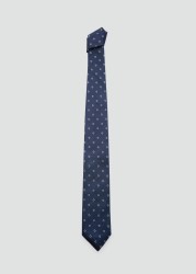 Corbata 100% seda de mora estructura