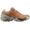 Tenis Salomon Trail Running SPEEDCROSS 6 GTX Café Mujer