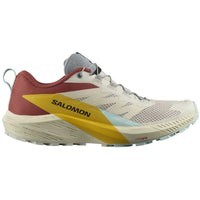 Tenis Salomon Trail Running SENSE RIDE 5 Beige Mujer