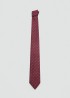 Corbata 100% seda de mora lunares