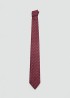 Corbata 100% seda de mora lunares