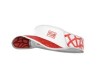 Compressport Visera SPIDERWEB Ultra ligera Blanco Roja