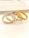 Pulsera Italiana Acero