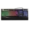 OCELOT TECLADO DE MEMBRANA BASE DE METAL PLATINADA CON DESCANSA MU
