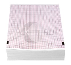 Papel para Electrocardiografo Kenz R112X27Z Plegable 111,5mm X26M – 1 Paquete