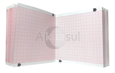 Papel para Desfibrilador Zoll 8000-0300 Plegable 90mm X30M – 1 Paquete