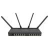 Routerboard Mikrotik RB4011iGS+5HacQ2HnD-IN, 10 Ptos Gb, 4 Nucleos, 1 Gb RAM, 1 SFP+, Wireless 2.4 y 5 Ghz