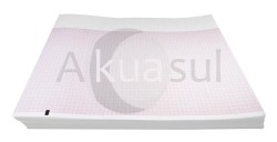 Papel para 9100-026-50 Plegable Mortara 215mm – 1 Paquete