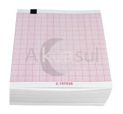 Papel para Electrocardiografo Schiller 2.157026 Plegable 80mm X21M – 1 Paquete