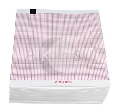 Papel para Electrocardiografo Schiller 2.157026 Plegable 80mm X21M – 1 Paquete