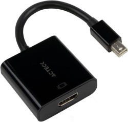 Adaptador Mini DisplayPort a HDMI Shift Plus AH430 Para Video Hasta 4k Macho a Hembra Negro