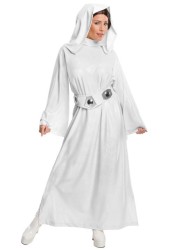 Disfraz de princesa Leia para adulto de lujo