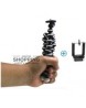Tripie Flexible Mini + Adaptador Para Celular