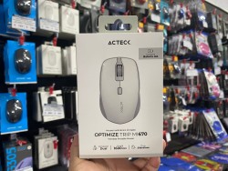 MOUSE MULTIPLATAFORMA OPTIMIZE TRIP MI670 / 2.4 GHZ + 2 MODOS BLUETOOTH DE 1600 DPI S A + 4 BOTONES