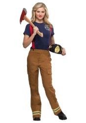 Disfraz para mujer Capitán Fuego