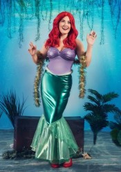 Disfraz de La Sirenita Ariel Deluxe para mujer