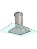 Campana Sanaire Cristal Central Hera-090 Gris Metalico