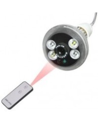Foco con Cámara Espía GoGo Electronics Vision