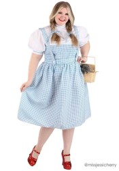 Disfraz de chica de Kansas talla extra