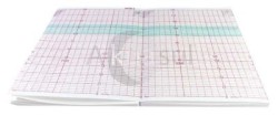 Papel para Cardiotocografo Danatech MFM-2 Plegable Cadence 112mm X20M – 1 Paquete