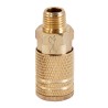Cople rápido tipo "M" latón macho 2123 Lion Tools