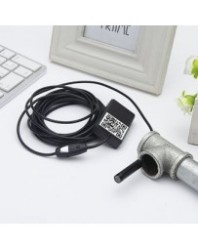 EW 9mm6-LEDWIFI 3.5M endoscopio-Negro