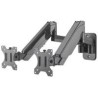 SOPORTE MONITOR,MANHATTAN,461627, P / 2 MONITOR 17 A 32 PARED, PISTON MANHATTAN 461627