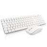 TECLADO / MOUSE COMBO INALAMBRICO COMPACTO GT4000WG GHIA / COLOR BLANCO GHIA GT4000WG