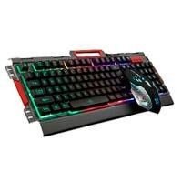 KIT TECLADO Y MOUSE BROBOTIX GAMER, ALAMBRICO USB, RGB, HUMO BROBOTIX 188533-2
