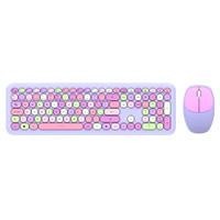 KIT 2 EN 1 TECLADO Y MOUSE INALAMBRICO CREATOR CHIC MK47 / 110 TECLAS / MEMBRANA / RATON OPTICO / USB 2.4 GHZ / 2 BOTONES + SCR