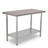 MESA DE ACERO INOXIDABLE MAIR 24X60