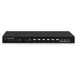 Switch Ubiquiti EdgeSwitch 12 Fiber ES-12F, 12 Ptos SFP Gb y 4 Ptos RJ45 Gb, Capa 2