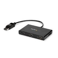 SPLITTER MULTIPLICADOR MST A 3 PUERTOS HDMI - HUB MST - ADAPTADOR MULTIMONITOR - CONCENTRADOR MST DISPLAYPORT 1.2 - 3X 1080P -
