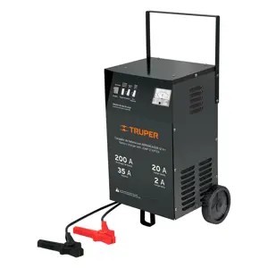Cargador c/arrancador de 200 A para baterías de 12 V, TRUPER