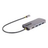 DOCKING STATION - ADAPTADOR MULTIPUERTOS USB C, HDMI DE 4K Y 60HZ, HUB USB-A 3.2 DE 3 PUERTOS DE 5GBPS, PD DE 100W, GBE - START