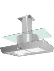 Campana Sanaire Cristal Central Manhatan-090 Acero Inoxidable
