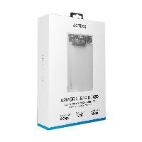 CARCASA CASE ENCLOSURE PARA DISCO DURO ACTECK ARMOR CLEAR HC430 / HDD 2.5 / CONEXION USB MICRO B / SATA / TRANSPARENTE / AC-934