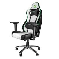 SILLA GAMER XBOX BY TECH ZONE ELITE SX-00G4 / KOSKIN DE ALTA RESISTENCIA Y PERFILES EN VELOUR / BLANCO CON NEGRO / RECLINABLE 9