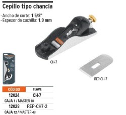 Repuesto de cuchilla para cepillo CH-7, Truper