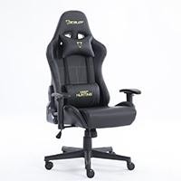 SILLA GAMER OCELOT / COLOR NEGRO / DESCANSA BRAZOS AJUSTABLES / RECLINABLE 90-155 GRADOS / SOPORTA HASTA 150KG OCELOT GAMING OG