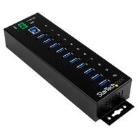 HUB CONCENTRADOR INDUSTRIAL USB 3.0 DE 10 PUERTOS - HUB CON PROTECCION DE DESCARGAS - STARTECH.COM MOD. ST1030USBM STARTECH.COM