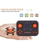 RC Nano Mini Drone Virhuck Volar-360 Luces
