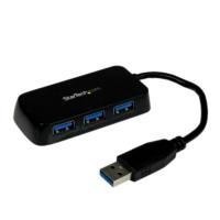 HUB USB 3.0 DE 4 PUERTOS - ADAPTADOR CONCENTRADOR HUB USB 3.0 SUPER SPEED 4 PUERTOS SALIDAS PORTATIL PARA LAPTOP COMPUTADORA -