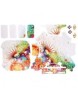 Nuevo Multi-Ccolor etiqueta PVC piel pegatina